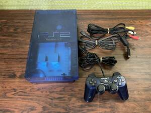 SONY PlayStation2 PS2 console SCPH-37000 controller set tested ソニー プレステ2 本体 コントローラ 動作確認済 D665T