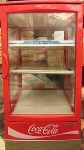 【引き取り限定】業務用 パナソニック コカコーラ 卓上型 冷蔵ショーケース 冷蔵庫 SMR-CC75CH-RA Panasonic Cocacola