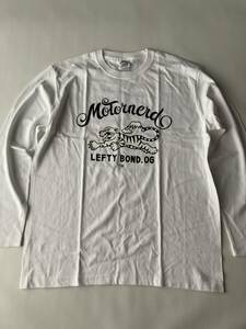 レフティーボンド　長袖Tシャツ　白　L