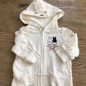 SLAPSLIP miffy パーカー　80㎝