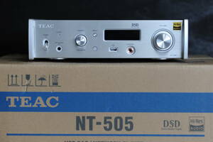 TEAC(ティアック) NT-505(シルバー)中古美品) USB DAC/ネットワークプレーヤー 