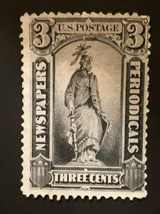 アメリカ 1879年 3セント 未使用切手 NG