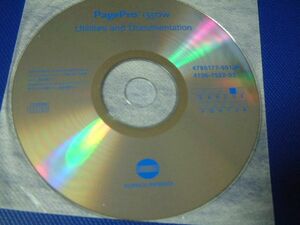 送料最安 120円 CDK05：コニカミノルタ　プリンターPagePro 1350W　Utilities and Documentations　CD-ROM 1枚のみ　