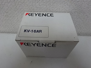 新品 KEYENCE 表示機能内蔵 超小型PLC 基本ユニット ACタイプ KV-16AR