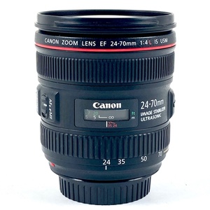 キヤノン Canon EF 24-70mm F4L IS USM 一眼カメラ用レンズ（オートフォーカス） 【中古】