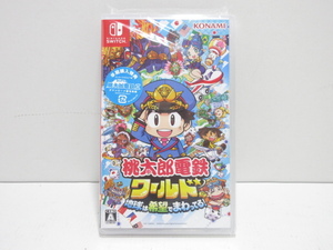 d80127-rj 送料280円□未開封　桃太郎電鉄ワールド -地球は希望でまわってる!- switch [037-240421]