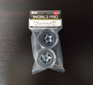 WW-0606CS RC-ART WORLD PRO SSR Formula AERO SPOKE WHEEL オフセット6（浅リム） クロームシルバー (2pcs) WORLDPRO ワールドプロ