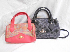 vivienne westwood ヴィヴィアン ウエストウッド ショルダーバッグ ハンドバッグ 2個セット まとめ売り ジャンク品 難有