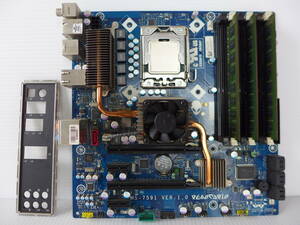 【マザー+CPU+メモリ】デル　DELL　Alienware　Aurora　D01M　MS-7591　LGA1366　/　i7-920　/　6GB　中古　ジャンク！