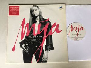 mya / My Love Is Like...Wo 12inchシングル INTERSCOPE 981036 03年リリース,2バージョン+未発表トラック収録