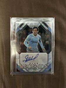 Panini 2023-24 Prizm Premier Leage Soccer Choice David Silva ダビド・シルバ Manchester City Auto 直筆サインカード