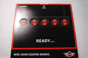 激レア！MINI JOHN COOPER WORKS蛇腹型チラシ