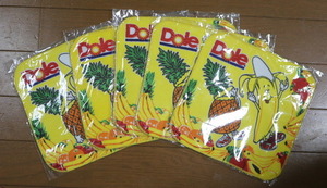 【非売品】Dole：バナナのハンドタオル(5枚)