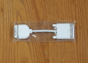 美品！Apple純正 DVI-VGA変換アダプタ