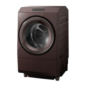 東芝 TW-127XP3L(T) ボルドーブラウン ZABOON ドラム式洗濯乾燥機(洗濯機12kg/乾燥機7kg) YT852