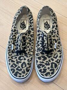 VANS AUTHENTIC VAN DOREN LEOPARD/BLACK バンズ オーセンティック レオパード/ブラック