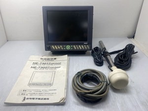 【中古品】ホンデックス 10.4インチ GPSプロッター HE-7302 2 HONDEX ○YR-17107○