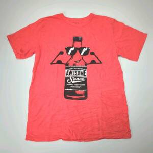 XXL PLACE Tシャツ レッド AWESOME SAUCE リユース ultramto