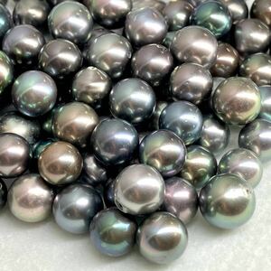 大量!!●本真珠おまとめ●m 100g/500ct 約7.7-9.6mm珠 ルース 裸石 宝石 ジュエリー jewelry Pearl パール 片穴 両穴