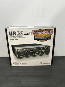 【a-7】steinberg/スタインバーグ UR22mkⅡ　オーディオインターフェース AUDIO INTERFACE 通電確認無し