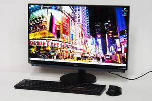 【即配】Corei7＆Office2021＆新品SSD512GB＆Blu-rayドライブ搭載 LAVIE Desk All-in-one DA770/HAB i7-7500U RAM8GB 23.8型FHD Win10