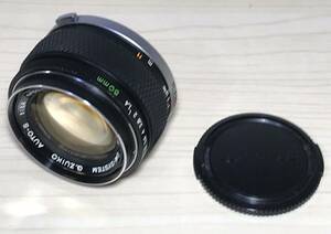 KGNY3949 OLYMPUS オリンパス レンズ OM SYSTEM G.ZUIKO AUTO-S 1：1.4 f＝50mm カメラ用品 現状品