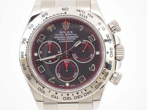 ROLEX ロレックス デイトナ 116509 M番 750 コスモグラフ ブラック アラビア 自動巻き 稼動品 メンズ 腕時計