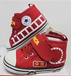 ★新品★CONVERSE BABY ALL STAR N TOMICA MT Z(コンバース　ベビー　オールスターＮ　トミカ　MT）消防車12.0