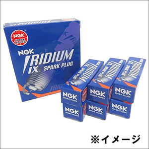 VECTRA E-XH250W イリジウム IXプラグ BKR5EIX [1159] 6本 1台分 IRIDIUM IX PLUG NGK製 送料無料