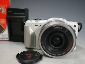 ◆Panasonic【Lumix DMC-GF5】コンパクトデジカメ ホワイト 1210万画素 光学4倍 USED品 ルミックス パナソニック