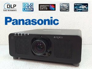 ■βf【4K対応!大規模会場用プロジェクター】Panasonic PT-RCQ10JLB 使用時間5700h 10,000lm メンテナンス フリーモデル【0426-02】