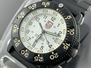 [A1303]1円～☆メンズ腕時計 クォーツ SWISS MADE ルミノックス LUMINOX SERIES3000/3900 動作品