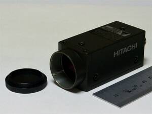 ★ Hitachi/日立　KP-M32AN　CCDカメラ　FA産業用　1/3”　Cマウント　動作品　美品