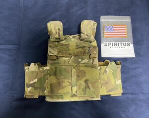 実物 Spiritus Systems LV119 Overt ダミープレート付AXL Structual Shoulder Pads MRC ダミープレート SAPI ヘビーウェイト スピリタス