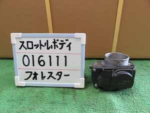 送料無料 平成19年 フォレスター SH5 スロットルボディ中古 即決