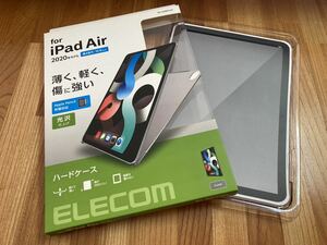 新品 ELECOM エレコム TB-A20MPVCR CLEAR iPad Air ハードケース 2020年モデル 第4世代 10.9inch 透明 ポリカーボネート カバー スリム 