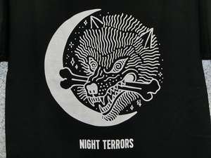 新品 Sサイズ スケッチータンク TERROR Tシャツ SKETCHY TANK 黒色 ウルフ 新品
