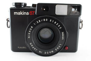 【純正フィルター&キャップ付 極上品】 PLAUBEL MAKINA プラウベル マキナ 67 中判カメラ シャッター＆露出系OK #7612