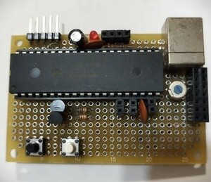 【Microchip】 PIC18F4550 マイコンボード（組立完成品）