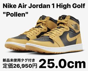 Nike Air Jordan 1 High Golf Pollen 25.0