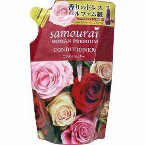 ★3個★送料無料★サムライウーマン プレミアム コンディショナー 370ml 詰替 詰め替え