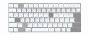 【即決】Apple Magic Keyboard JIS 日本語 A1644 ワイヤレス マジック キートップ バラ売り 1個 Mac パンタグラフ・金具等も込みのセット