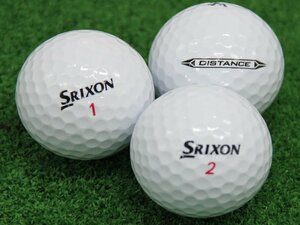 ABランク スリクソン SRIXON DISTANCE ホワイト 2022年モデル 20個 球手箱 ロストボール
