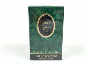 フィルム未開封　クリスチャン・ディオール　Christian Dior　プアゾン　POISON　オードトワレ　スプレー　50ml　YK-4057