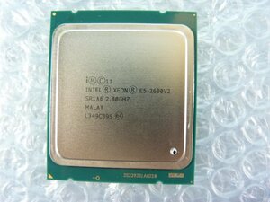 1NMG // Intel Xeon E5-2680 V2 2.8GHz SR1A6 Ivy Bridge-EP M1 Socket2011(LGA) MALAY//Fujitsu PRIMERGY RX300 S8 取外//(同ロット)在庫2