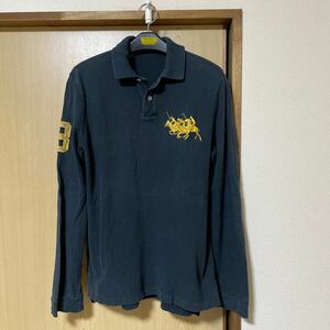 POLO ラルフローレン 長袖 ポロシャツ Mサイズ