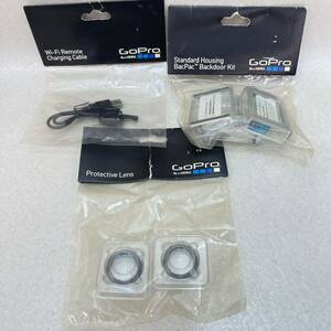 K3048★中古未使用品★GoPro アクセサリー AGCLK-301、AWRCC-001、ASDRK-301、