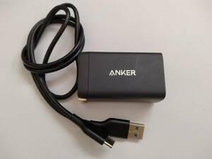 ■アンカー Anker PowerPort III 3-Port 65W Pod 急速充電器 A2667 純正　Type-C to A USBケーブル付き　C　 　