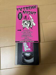 TV FREAK NIGHT VHS オムニバス V.A. POTSHOT YOUNG PUNCH GELUGUGU BANANA BOAT WITH MY FOOT XARTS GOING STEADY メロコア スカパンク