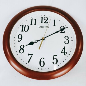 SEIKO セイコー KX620B 掛け時計 アナログ 3針 白文字盤 置物 飾り アンティーク ヴィンテージ レトロ 置時計 とけい トケイ インテリア